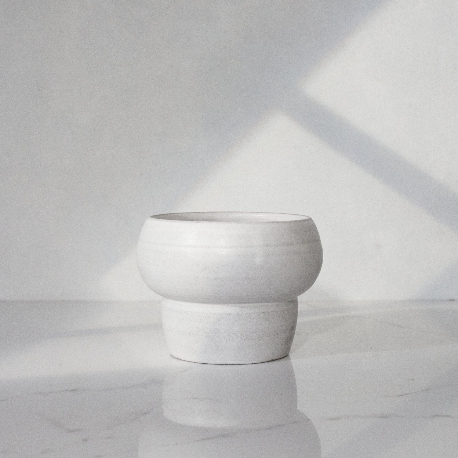 The Mushroom Vase (soft grey)