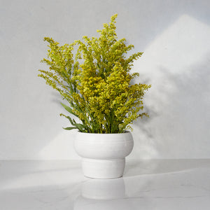 The Mushroom Vase (soft grey)