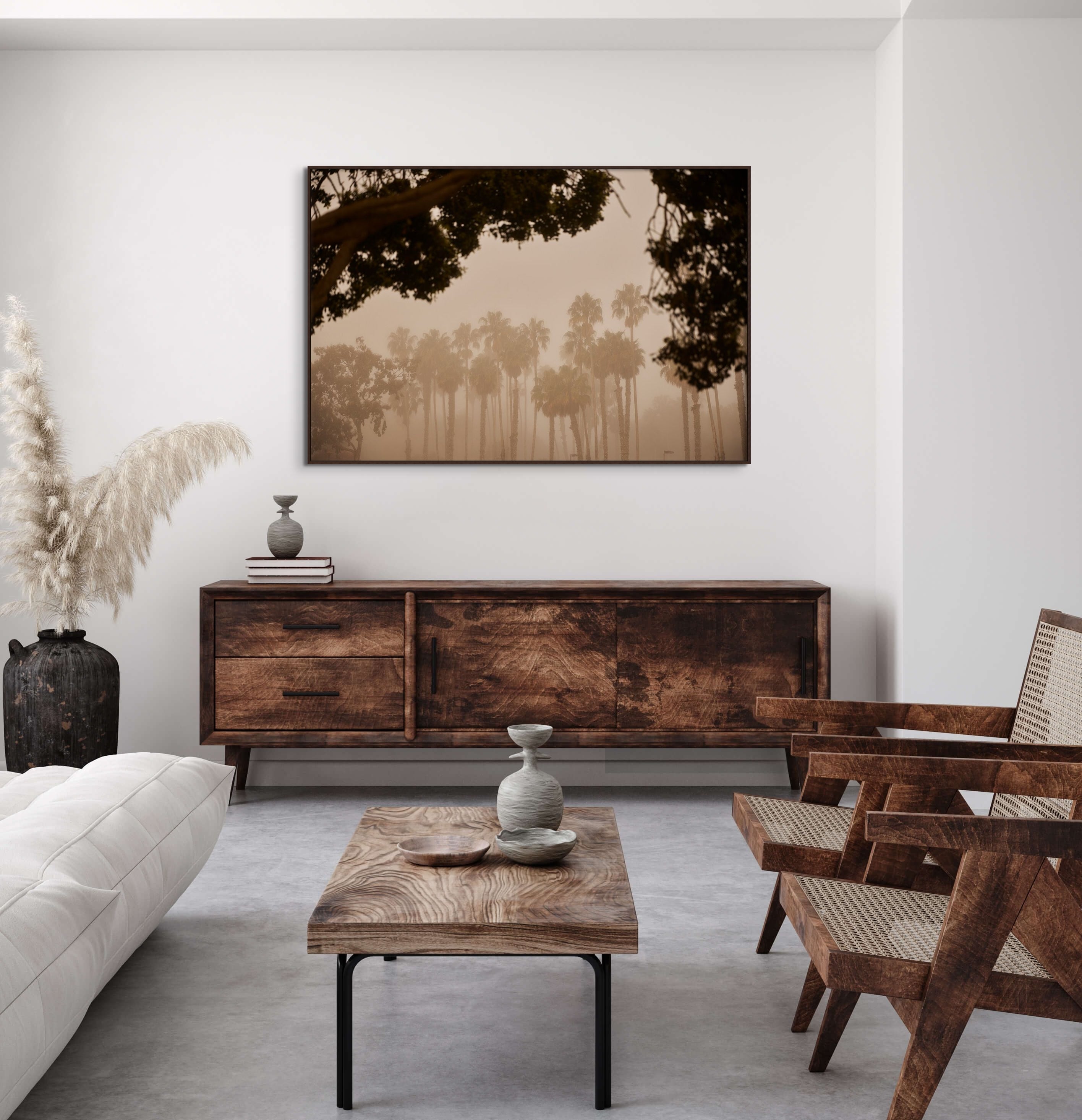 Places with Feelings: Palms at Dawn, 2022