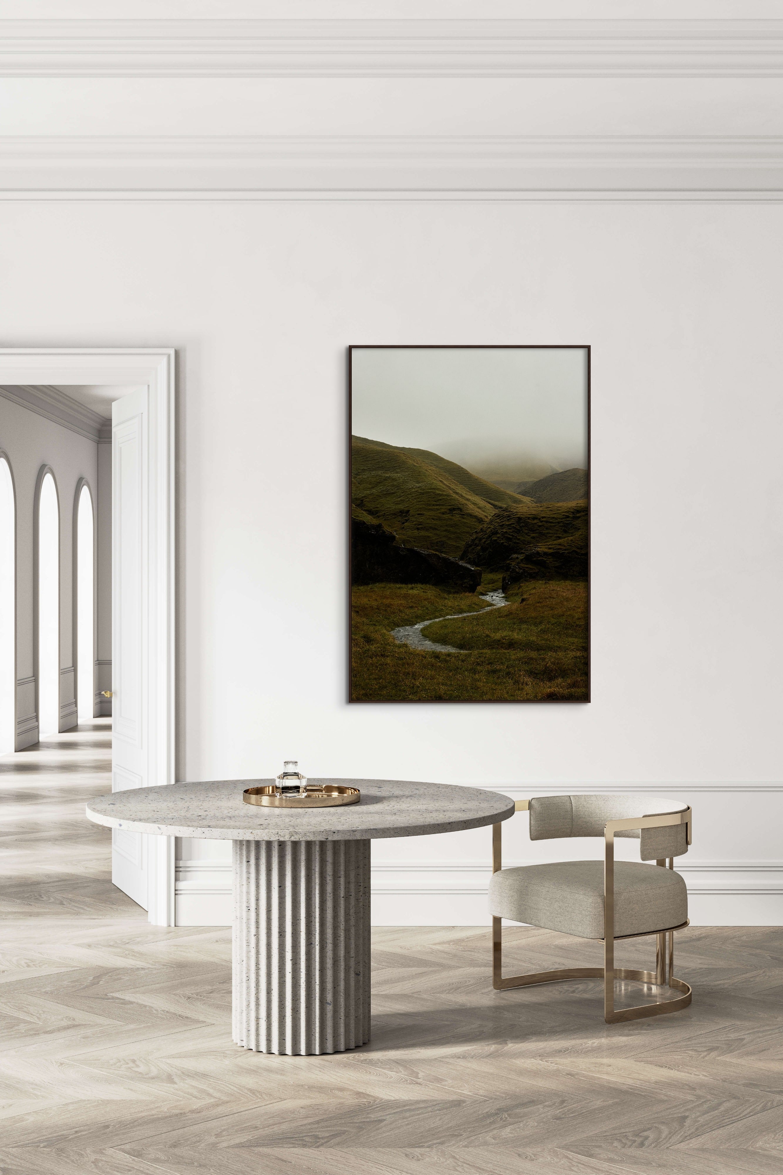Places with Feelings: Skogafoss Stream, 2022